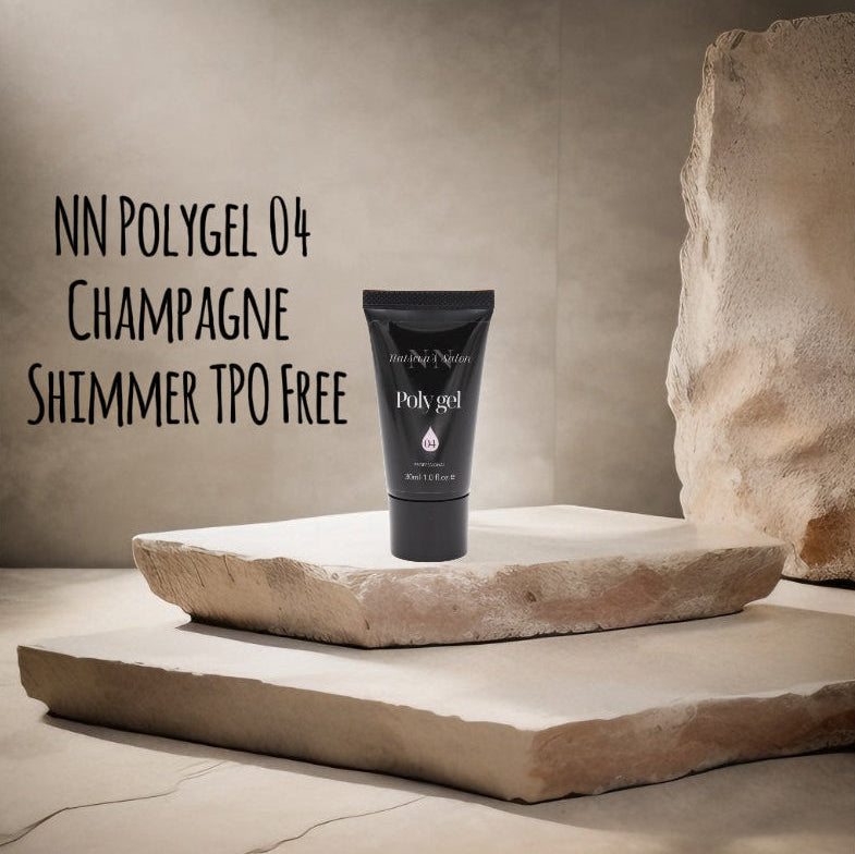 NN Polygel 04 Champagne Shimmer | TPO free