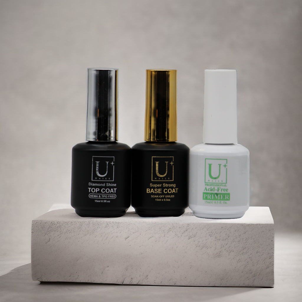 U Nails | Nail Prep Essentials Set | HEMA & TPO FREE