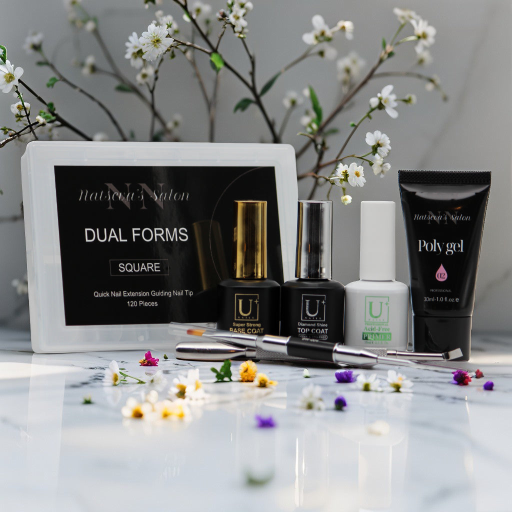 NN Professional Polygel 02 Sugar Rose Builder Set Square